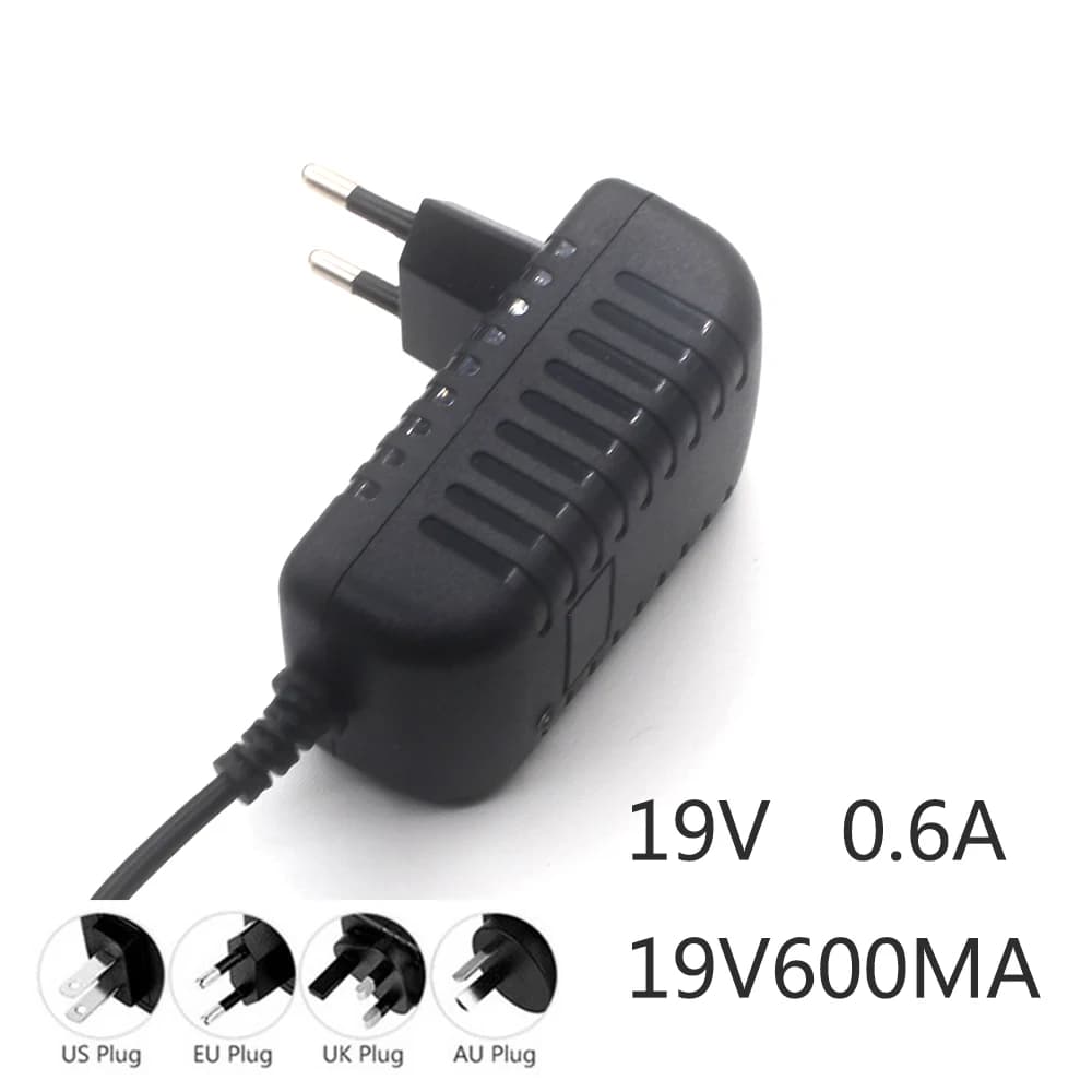 Adaptateur de chargeur 19V 0.6A 600mA (1 pièce) pour aspirateurs robots ILife X5 V5 V5S V3 V5 Pro A4