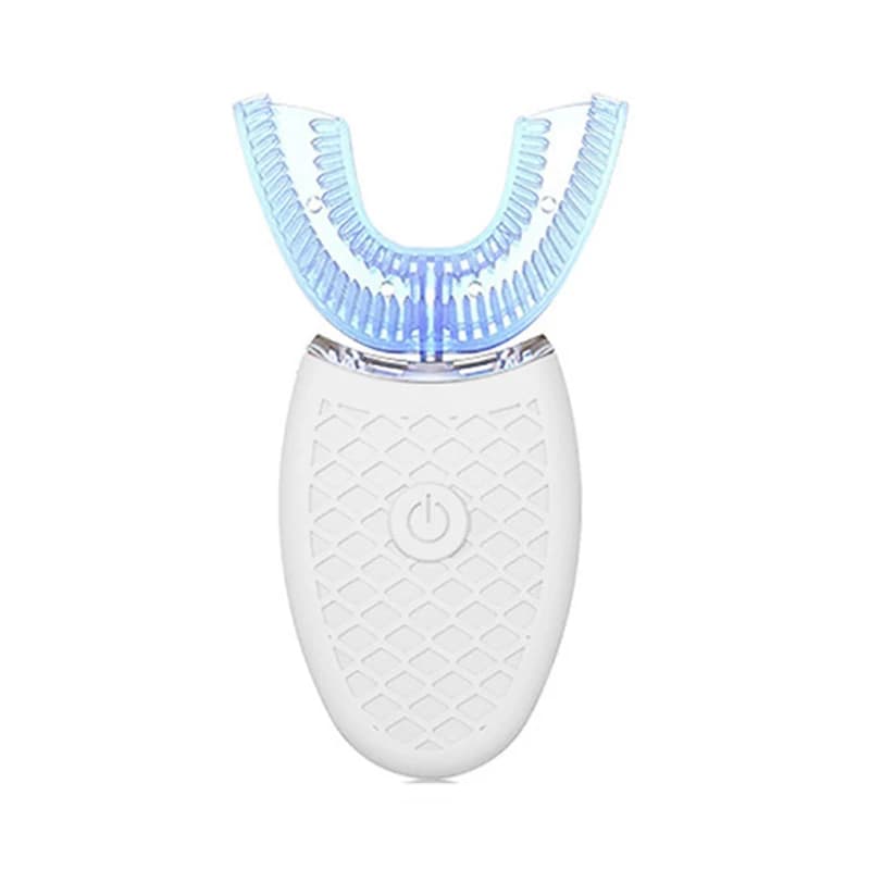 Brosse à dents électrique pour adulte, charge USB automatique, brosse à dents sonique en forme de U,