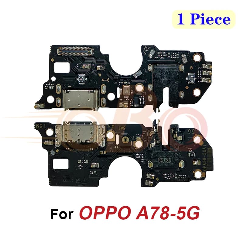 Carte de chargement USB pour Oppo A74 A77 A77s A78 A79 4G 5G, prise de chargeur, connecteur de prise
