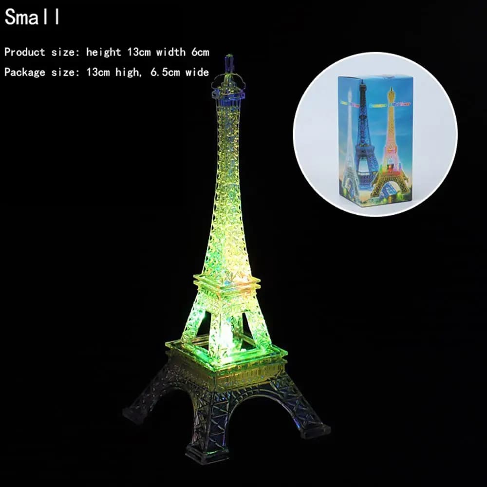 Énergie mobile Paris style de mode respectueux de l'environnement lumières colorées veilleuse décora