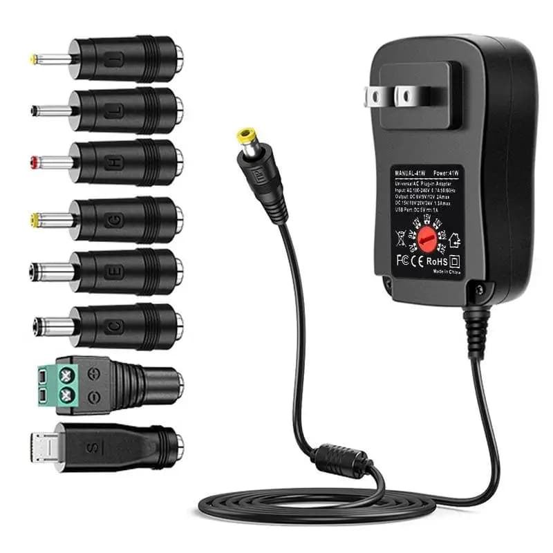 DC 3V 4.5V 5V 6V 7.5V 9V 12V 30W adaptateur US EU UK AU adaptateurs d'alimentation réglables USB 2.1