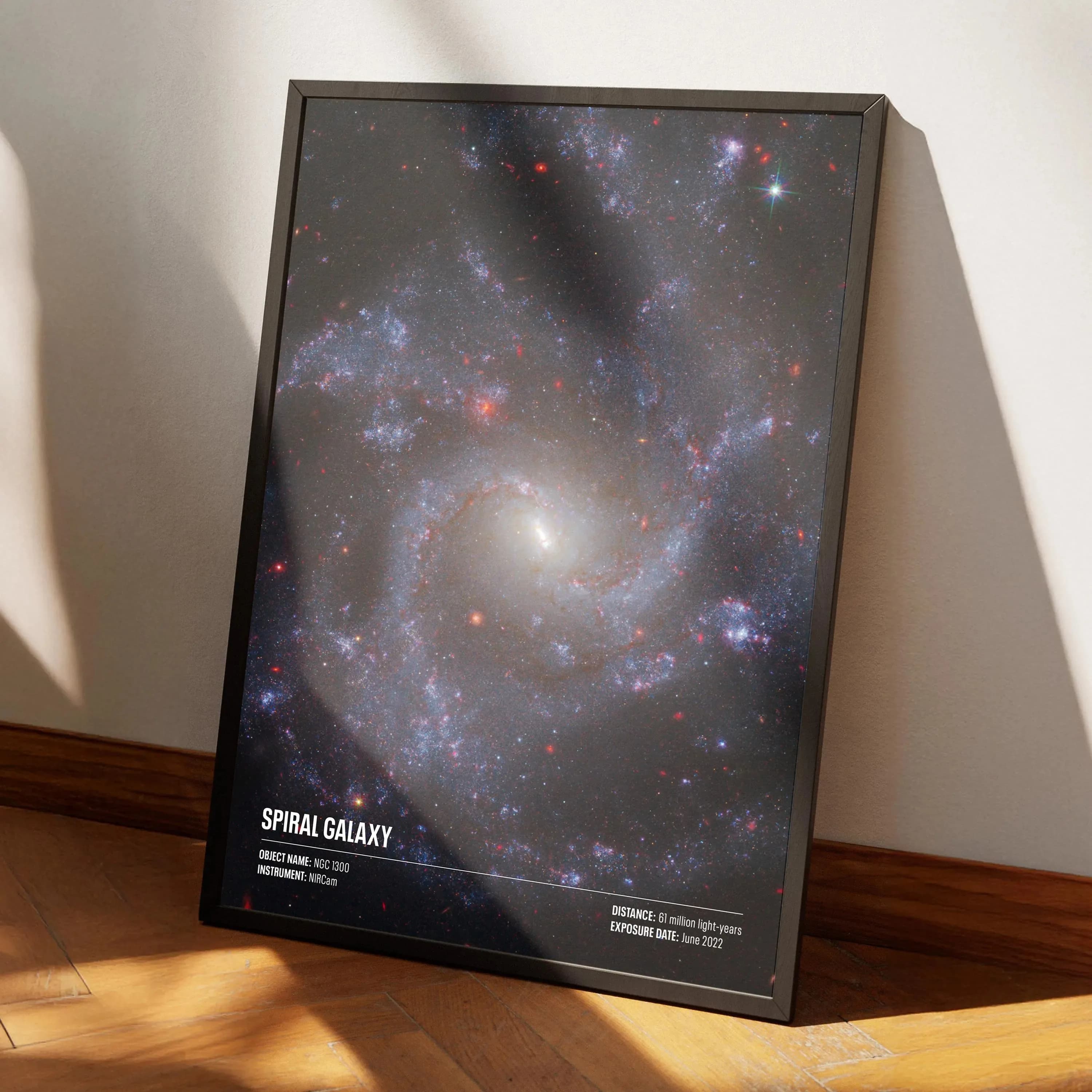 Photographie spatiale de la NASA, art mural du télescope spatial James Webb, affiche d'astronomie de