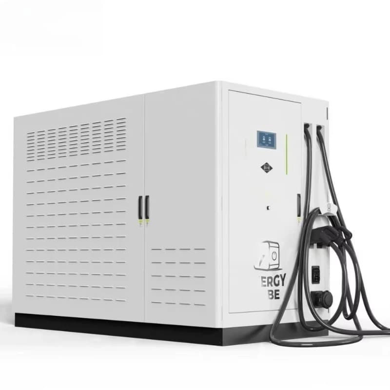 Station de recharge commerciale 120 kW 200 kWh pour réduction de la surcharge de pointe des flottes 
