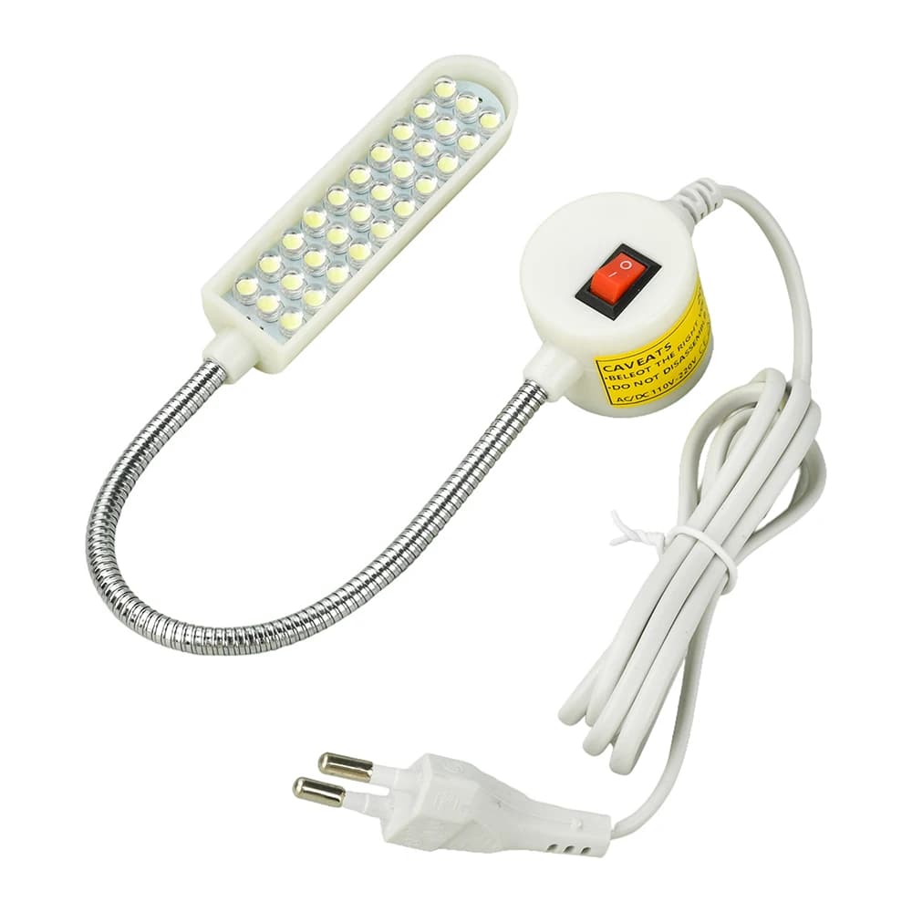 Lampe de travail pour machine à coudre à 30 LED, haute luminosité, protection des yeux, pour machine