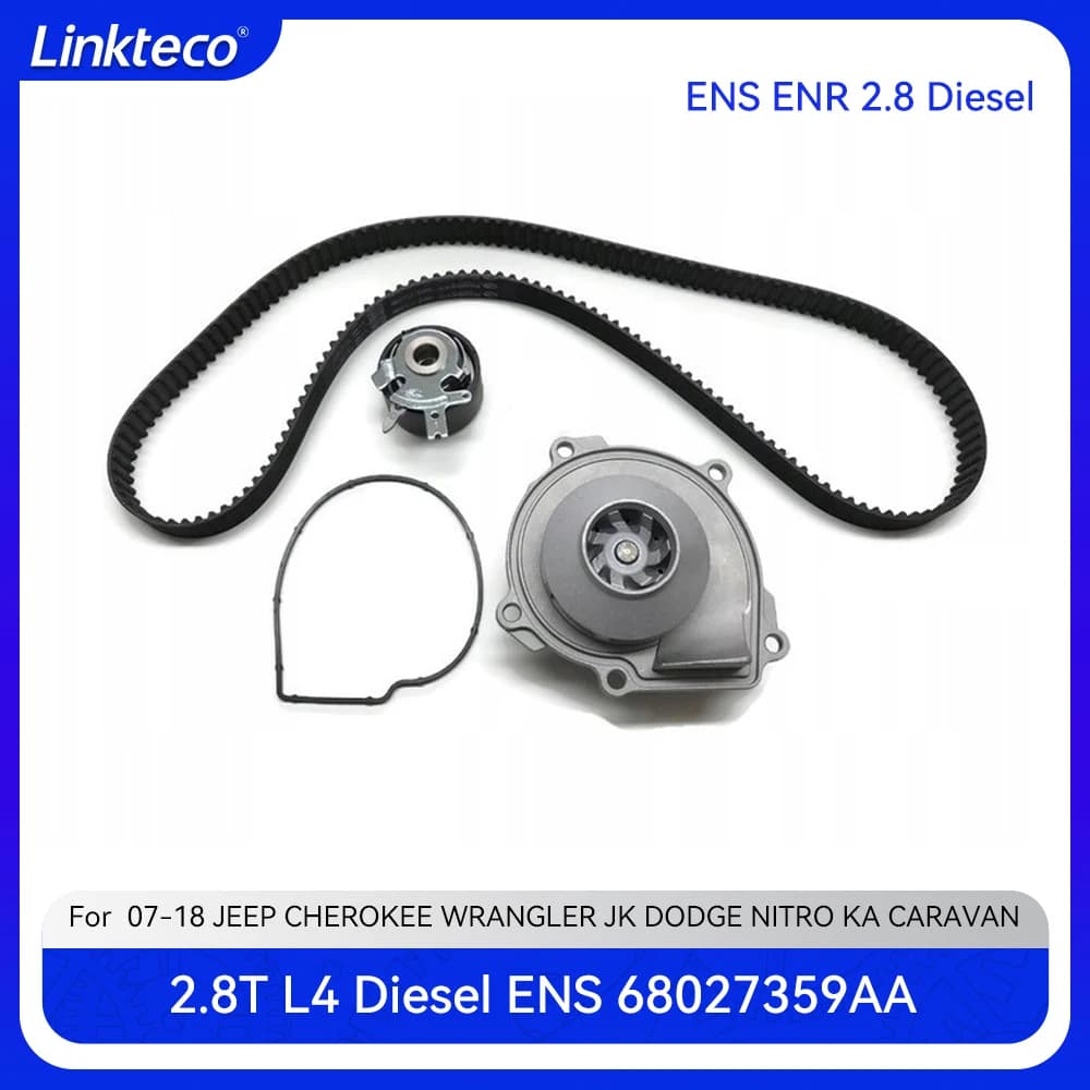 Kit de courroie de distribution de pompe à eau pour moteur, adapté à 2.8 T L L4 Diesel ENS pour JEEP