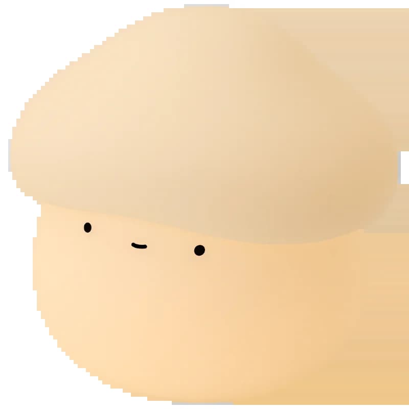 Lampe de nuit en Silicone pour enfants, champignon, minuterie à intensité variable, chargeur USB, dé
