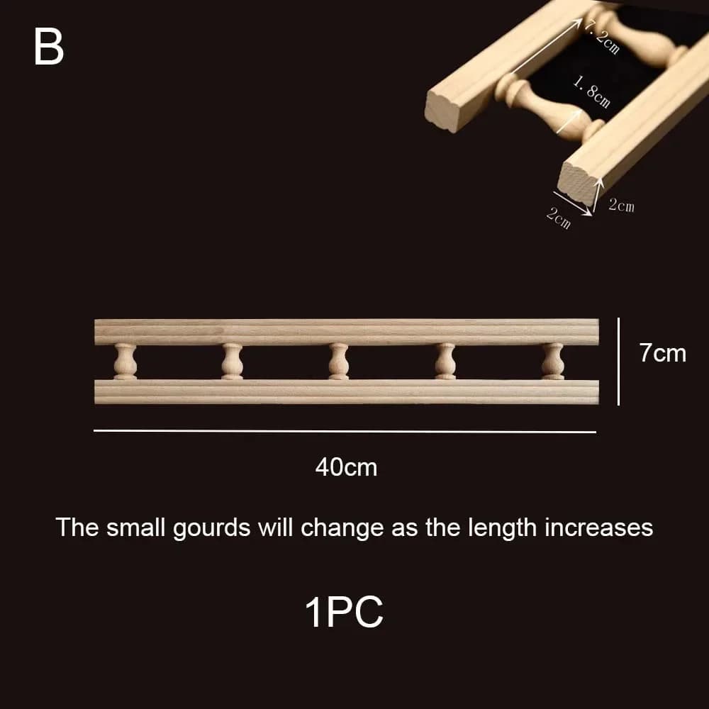 Broche de balustrade en bois, jouets de meubles de bricolage, décor à la maison, colonne de pont, pe