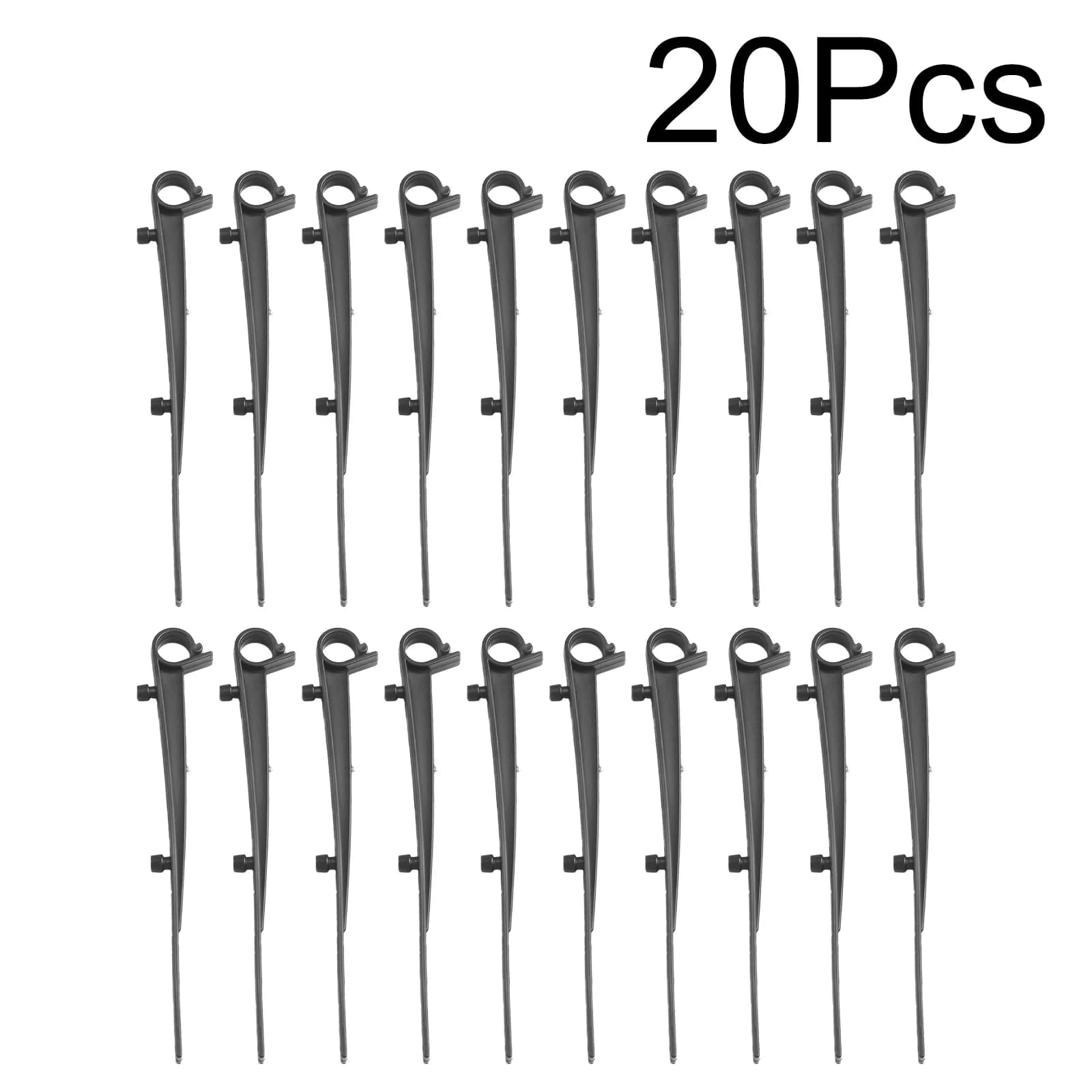 Clips universels pour brosse de gouttière, 20 pièces, pour maintenir les gouttières propres, Clips d