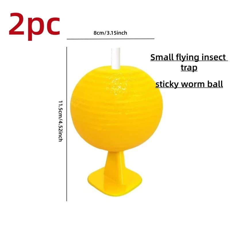Les boules anti-insectes peuvent efficacement attraper et éliminer diverses nuisibles, tels que les 