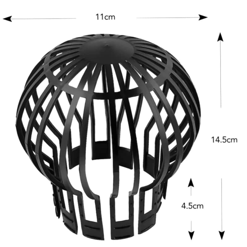 Filet de protection pour gouttière de jardin, 1 pièce, tamis de protection du cuir chevelu