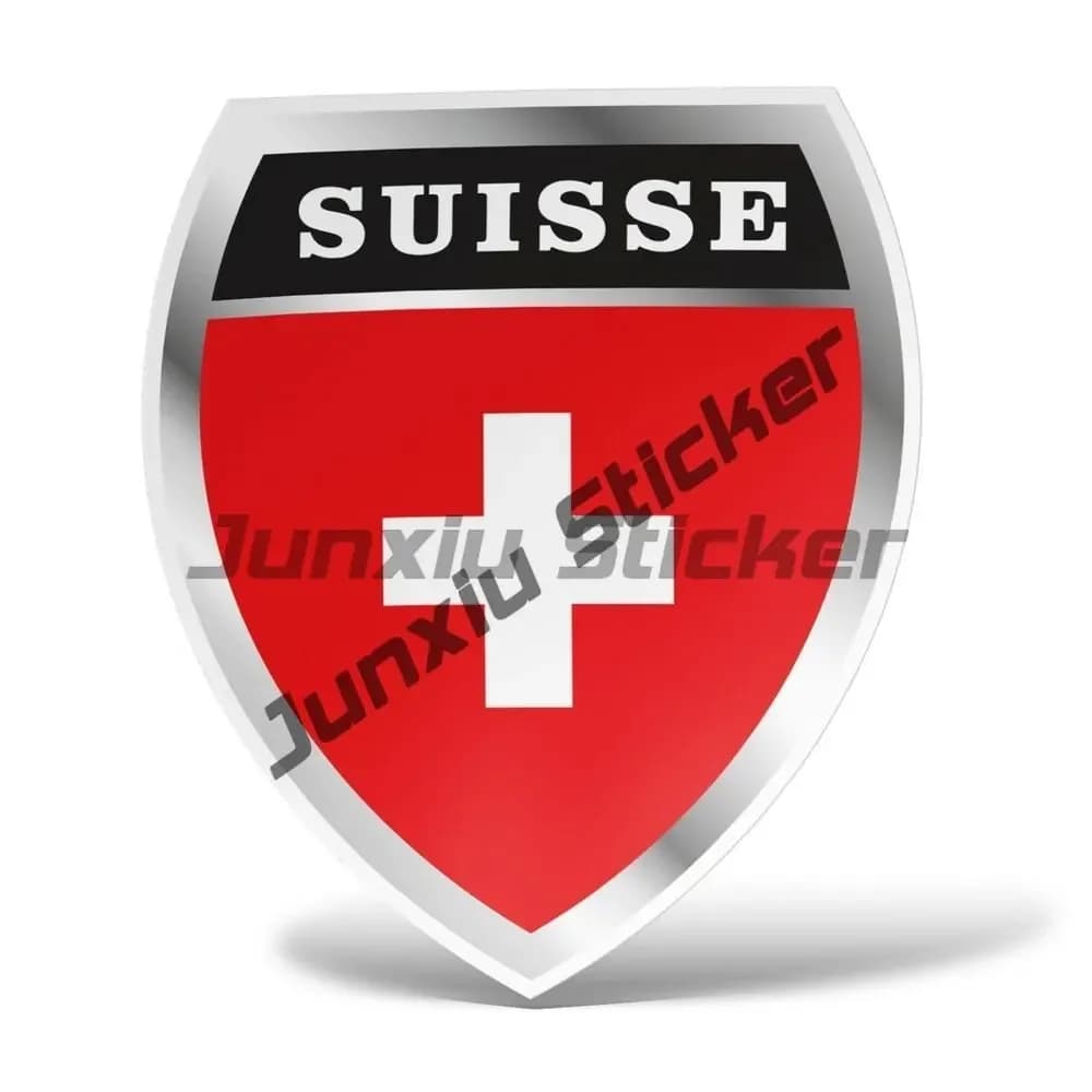 Autocollant Suisse Armoiries, Sensation, Emblème, Souvenir, Décalcomanies, Suisse, Zurich, Saint-Gal