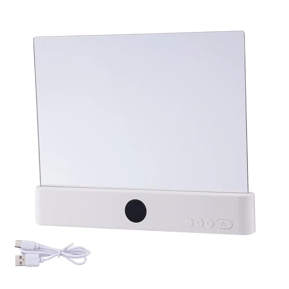 Lampe de lecture LED pour la lecture nocturne au lit, éclairage plat pour les amateurs de livres, pa