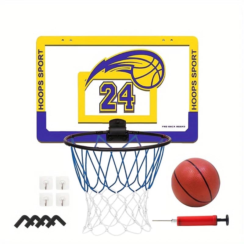 Jeux d'intérieur de sécurité et de divertissement pour enfants, ensemble de basket-ball de sport à d