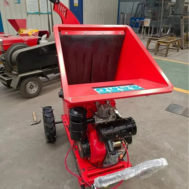 Déchiqueteuse de calcul portable, fabriquée en Chine, broyeur de bois Jane, machine à sciure de bois