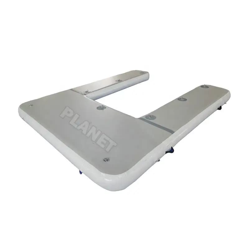 Plate-forme de ponton gonflable pour bateau à moteur, Station de force électronique, plate-forme flo