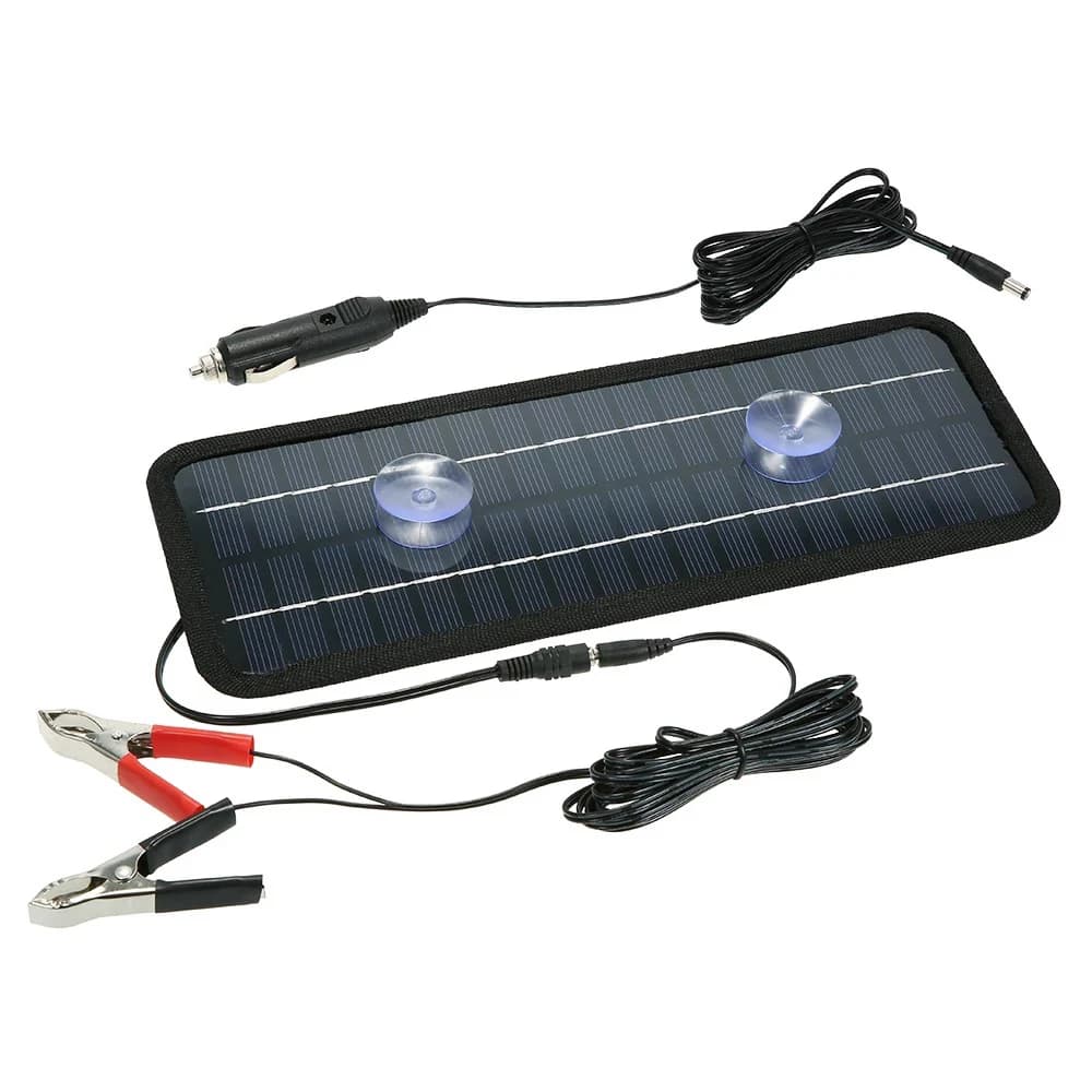 12V panneaux solaires chargeur voiture moto coup de pied Scooters portable panneau solaire chargeur 