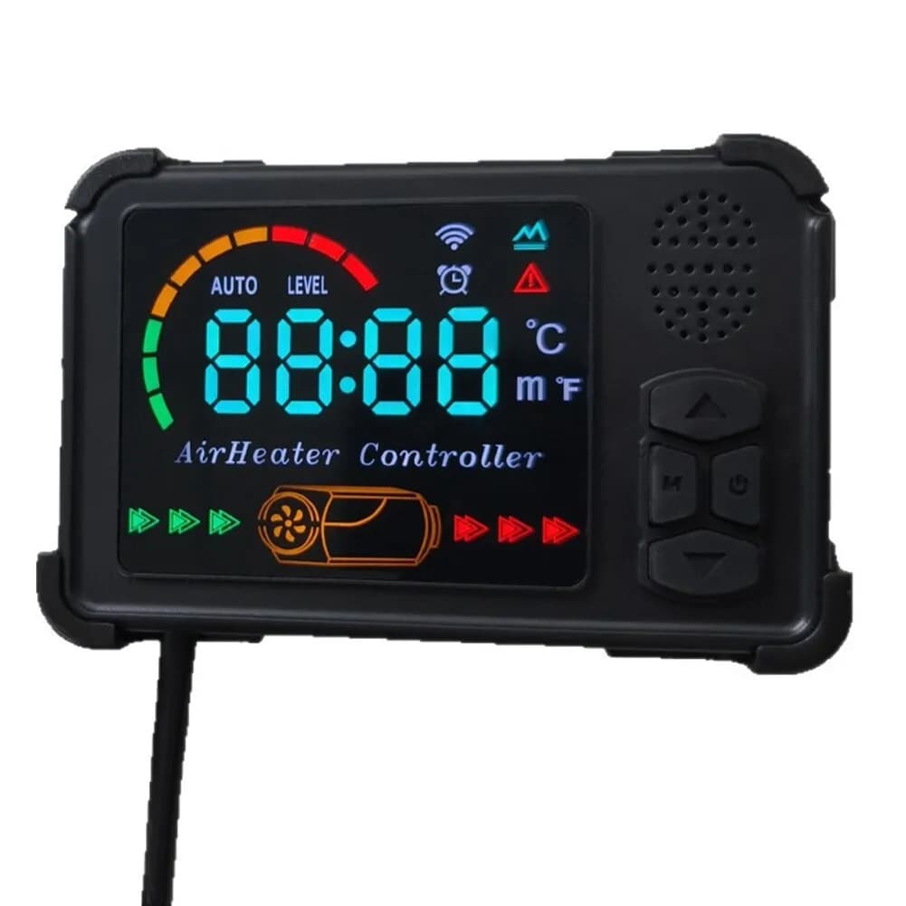 Chauffage de stationnement monté sur véhicule avec télécommande et écran LCD pour véhicules 12V 24V,