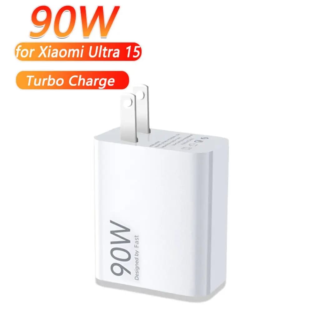 Chargeur USB 90W Turbo Charge rapide 6A Type C, câble pour adaptateur de téléphone pour Xiaomi 15 14
