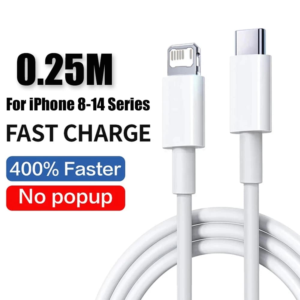 Pour APPLE PD 40W chargeur de téléphone USB C câble de Charge rapide pour iPhone 11 12 13 14 15 16 P
