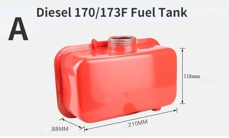 Assemblage de réservoir de carburant de coupe de route de pompe à eau Diesel, précieux accessoires d