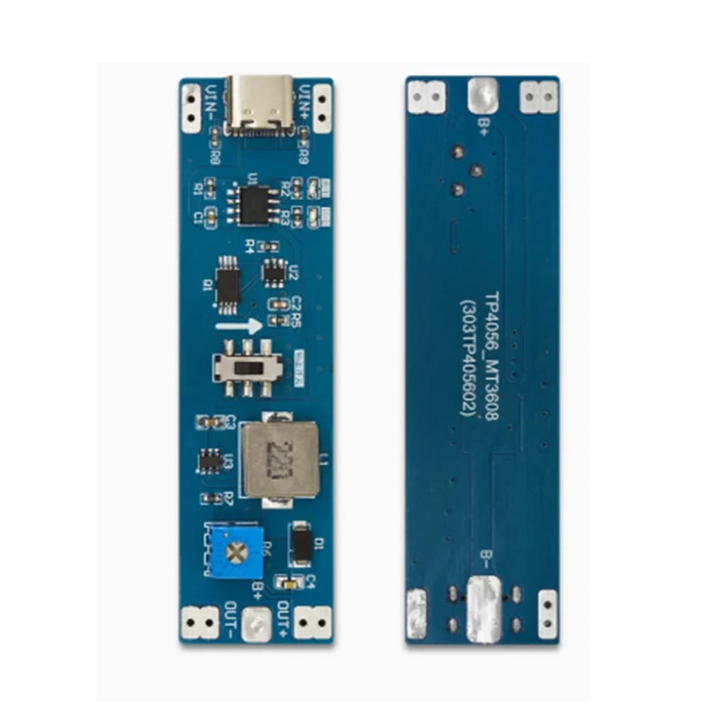 Batterie au lithium unique 3,7 V à 12 V, module intégré de charge et de décharge