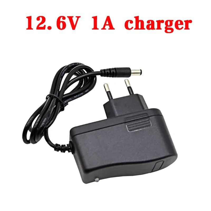 Chargeur de batterie au lithium 12,6V 16,8V 25,2V 29,4V 1A 2A 3A 5A 10A, compatible avec les packs d