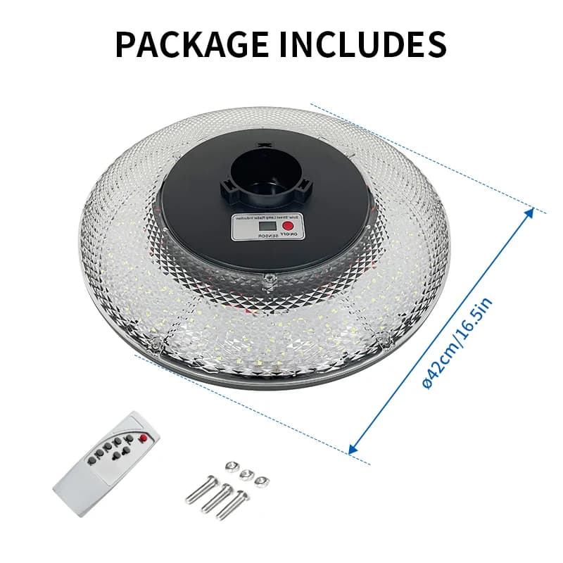 Lampe solaire de jardin 360 °   Lampe LED solaire sans fil à détection de radar humain à éclairage c