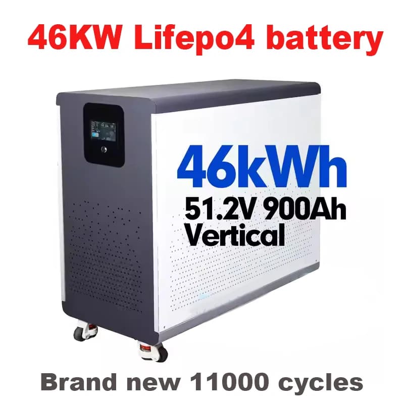 Batterie LiFePO4 neuve de 50 kW, 46 kWh, 30 kWh, 15 kW, 48 V, 51,2 V, 900 Ah, 600 Ah, 400 Ah, 300 Ah