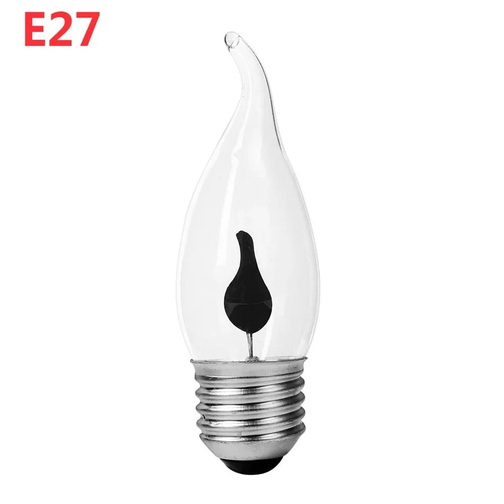 E14/E27 flamme ampoule lustre bougie flamme scintillement LED ampoule lampe Vintage effet scintillem