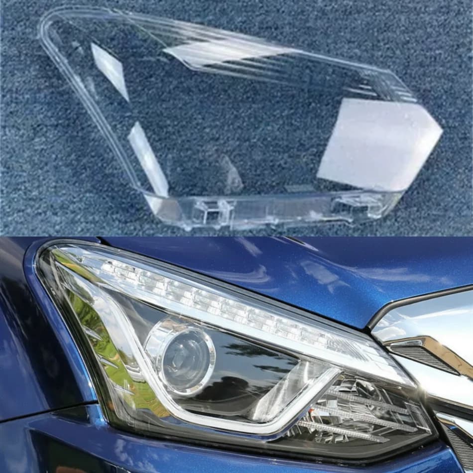 Pour Isuzu D-MAX 2019 2020 Auto accessoires abat-jour lampe phares lumières verre voiture avant phar