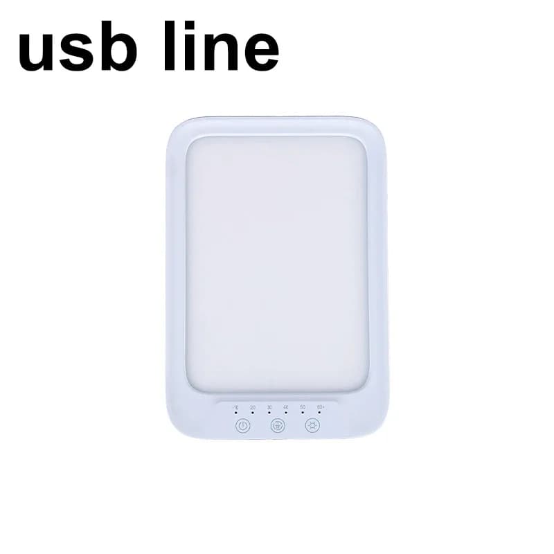 Lampe LED de luminothérapie 32000 Lux, lumière froide et chaude, contre la dépression, 3 couleurs de
