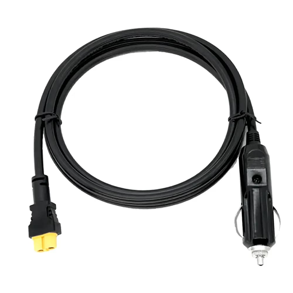 Allume-cigare de voiture vers câble XT60, câble de chargement 12V 24V, centrale électrique Portable,