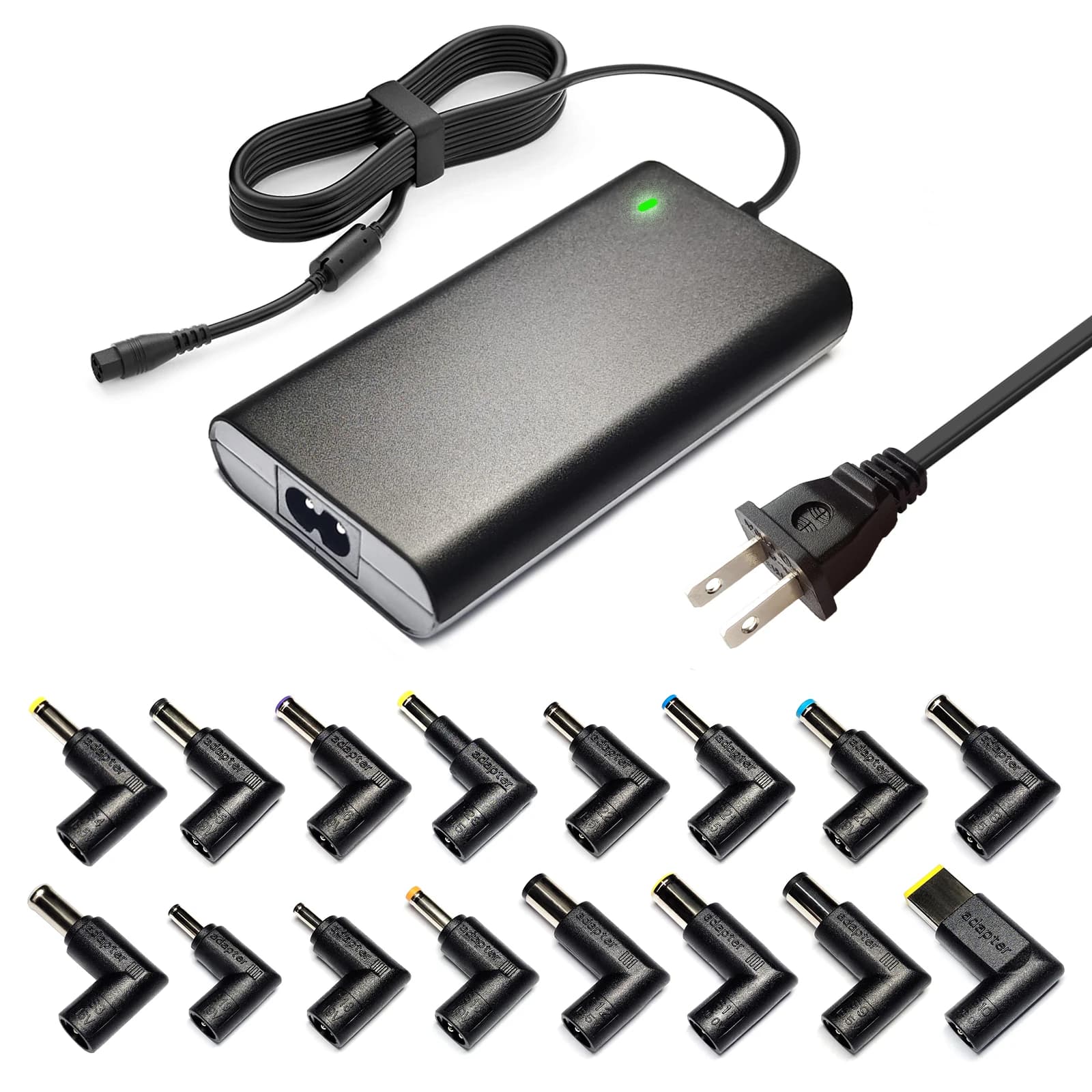 Adaptateur universel de chargeur pour ordinateur portable, cordon d'alimentation 90W 65W pour ordina