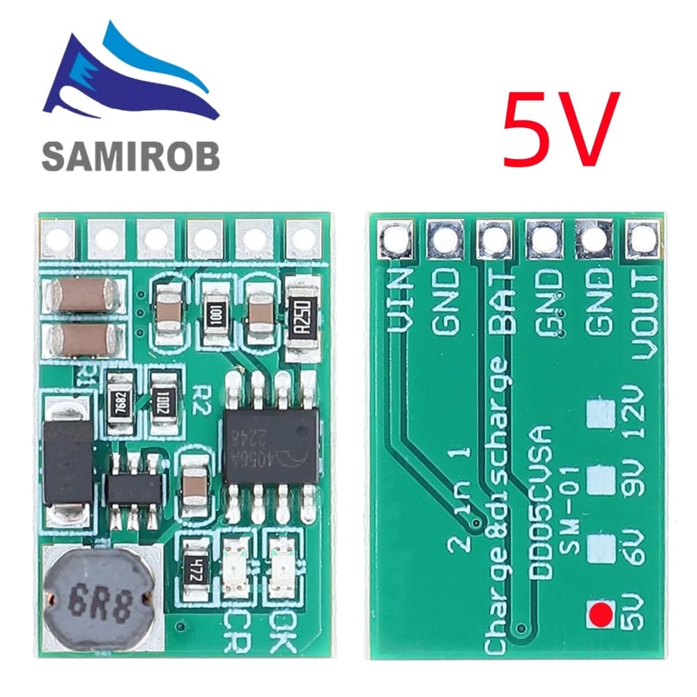 Chargeur 3.7V 4.2V 5V 6V 9V 12V, carte de décharge, convertisseur DC, Module Boost pour bricolage, M