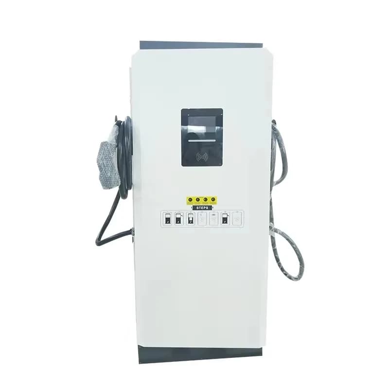 Station de recharge rapide DC 60 kW avec pistolets mixtes GBT CCS2 CCS1 – Vente directe commerciale 