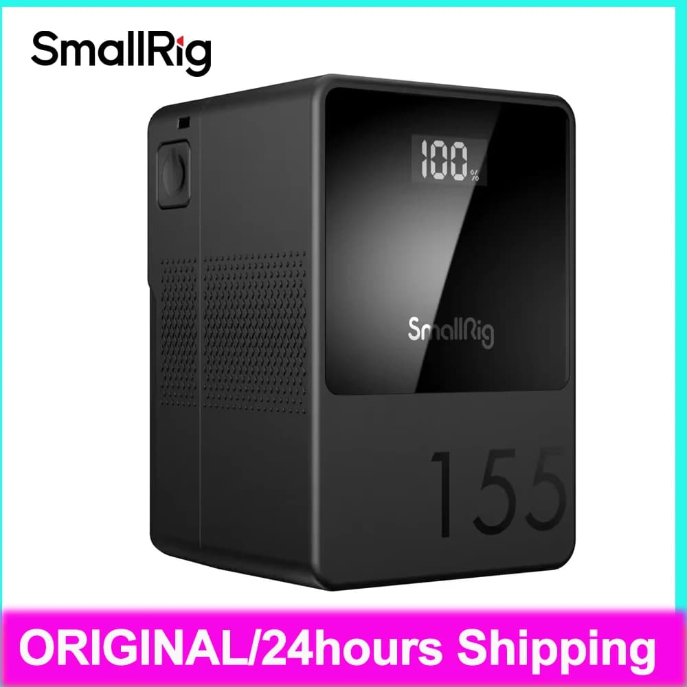 SmallRig VB50 VB99 VB155 VB99 Pro VB212 Mini batterie à montage en V affichage OLED USB-C PD charge 