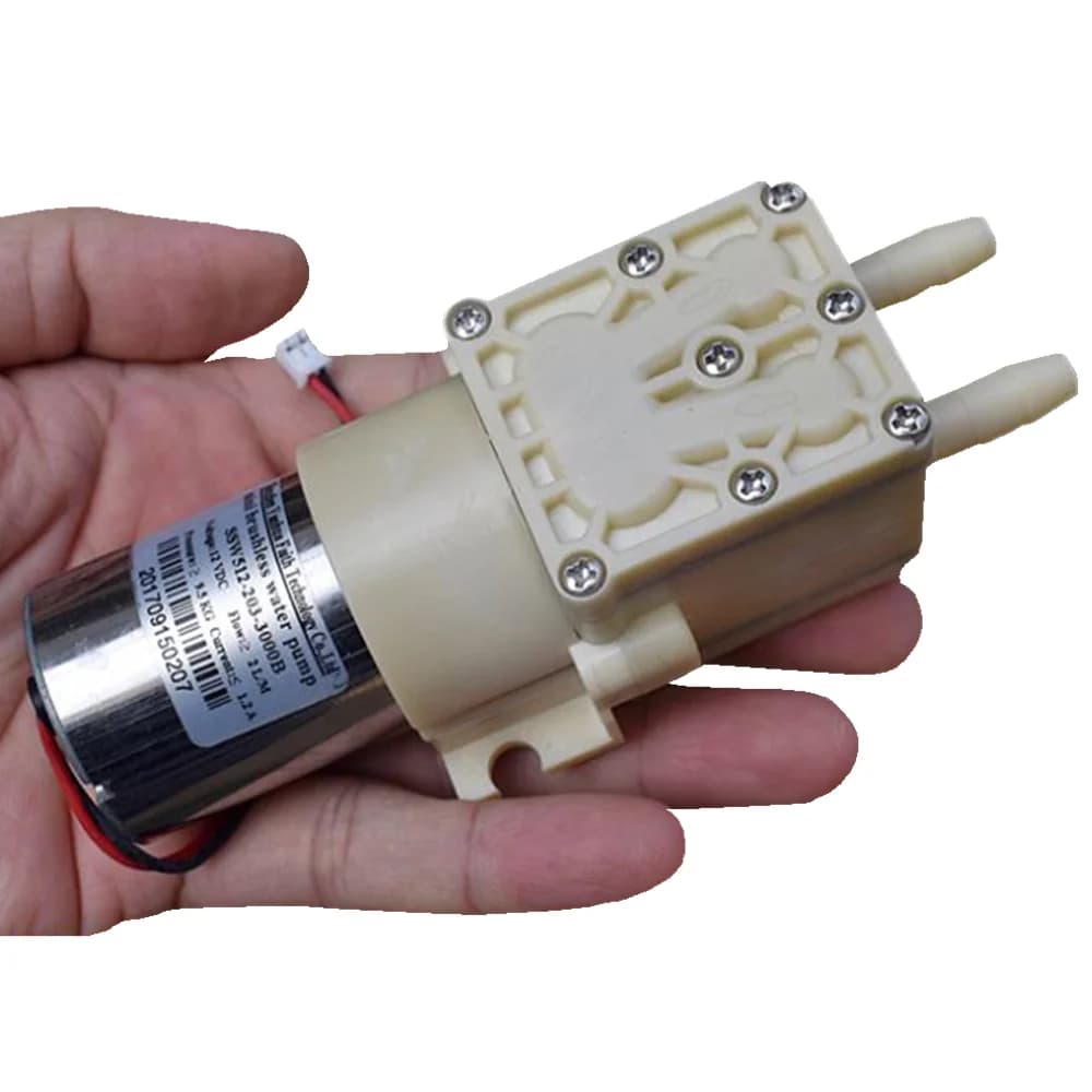 Micro pompe à eau à membrane auto-amorçante DC12V