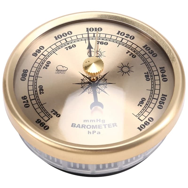 Baromètre domestique atmosphérique MALL 70Mm, Instrument de prévision météorologique, baromètre anér