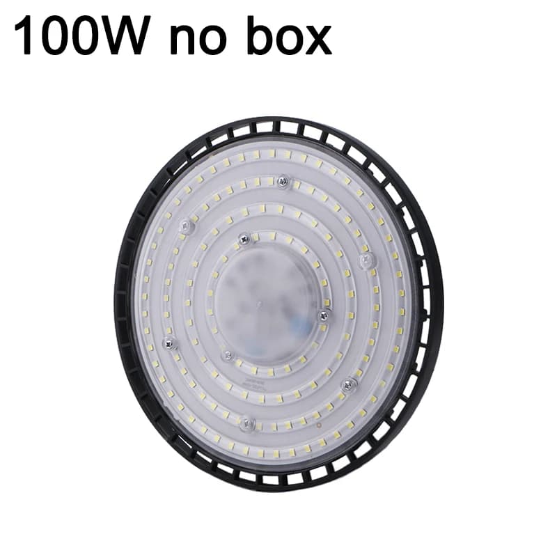 Lampe de mineur industrielle UFO à coque en aluminium 100W/150W/200W/220V, éclairage LED super lumin
