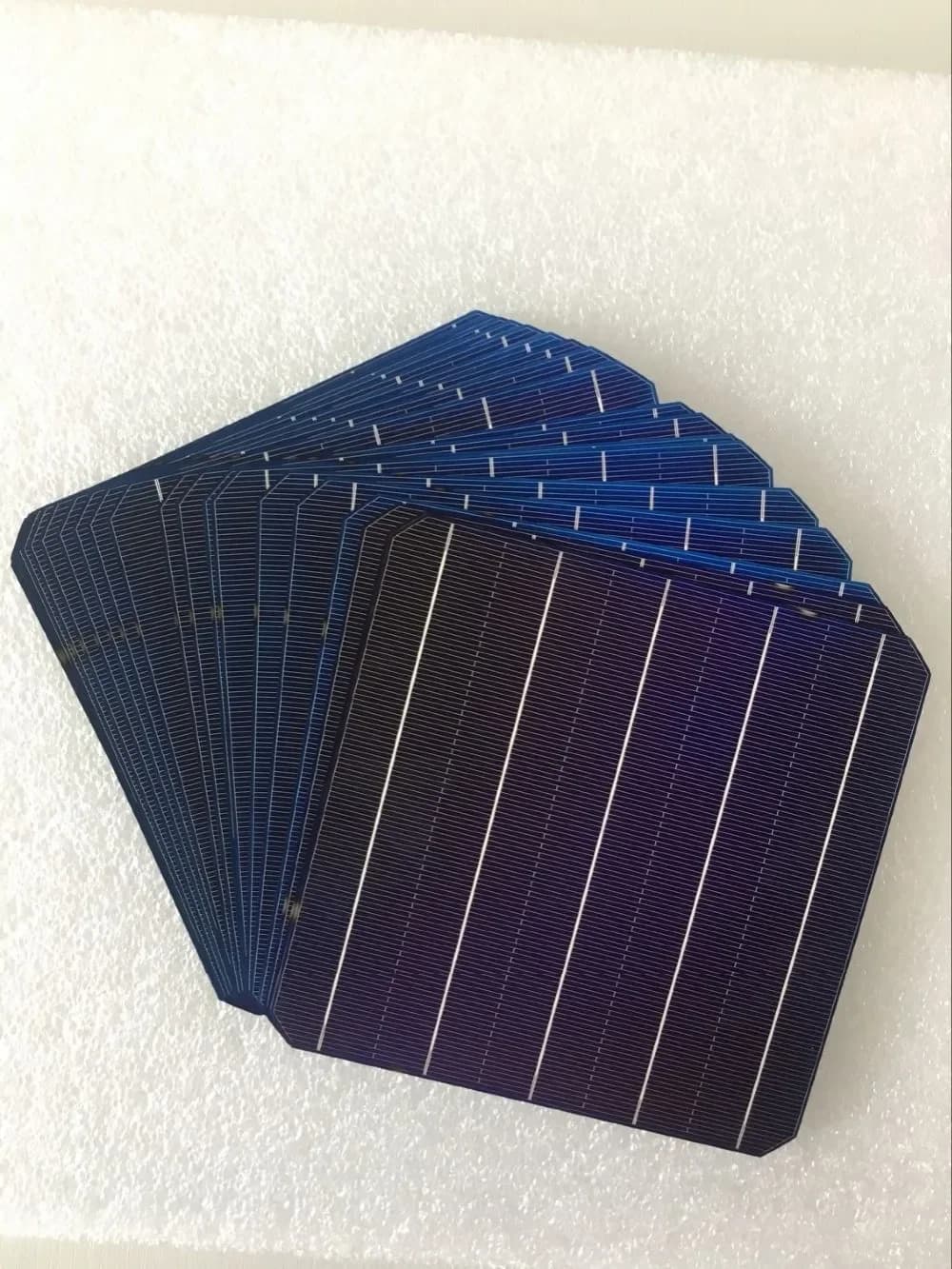 Panneau Photovoltaïque Mono Solaire, Cellule de Panneau de Silicium Monocallin, Grade A, DIY, 5W, 15