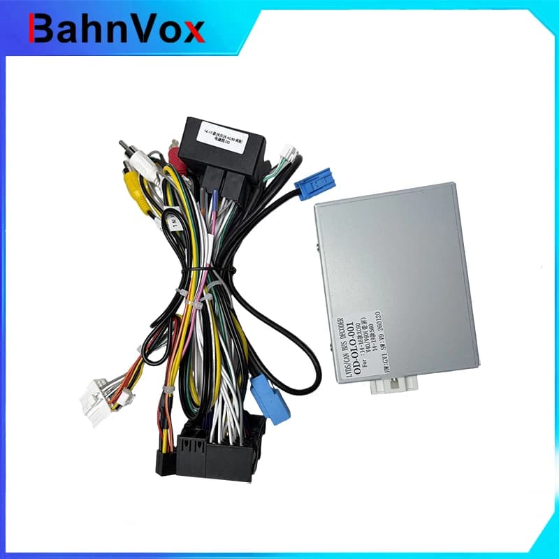 Adaptateur de faisceau de câblage 16 broches Bahnvox pour Volvo XC60 S80L V60 V40 S60L S60 2014-2017