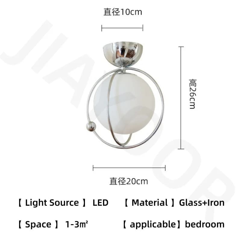 Lampe suspendue de style antique pour tête de lit, entrée, dressing, couloir, chambre à coucher, lum