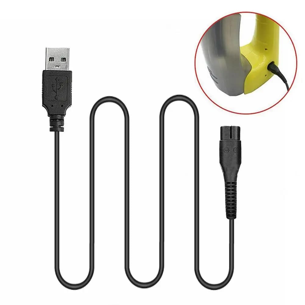 Chargeur d'alimentation pour Karcher WV1, WV1 Plus, WV2, WV5, WV50, WV55, WV75, 5.5V, câble USB 0.sn