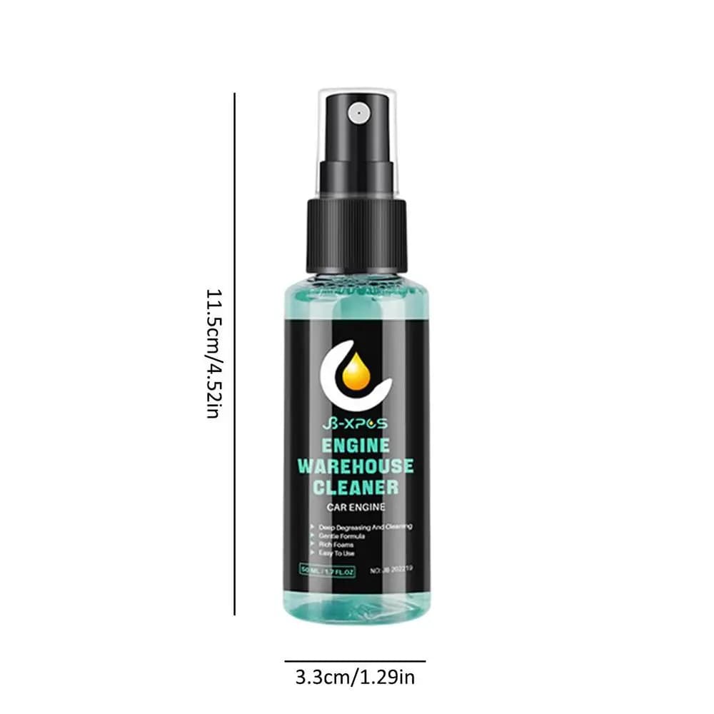 Nettoyant pour compartiment moteur de voiture, sans cheville, spray d'entrepôt, outil de livres de v