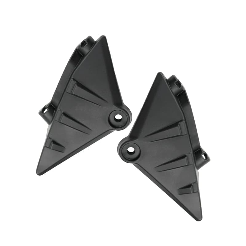 Support de cadre noir pour moto électrique, protecteur de plaque antidérapante inférieure, bloc de g