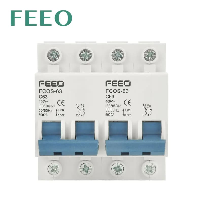 FEEO-Protecteur d'alimentation solaire pour touristes, commutateur de transfert manuel, MTS Interloc