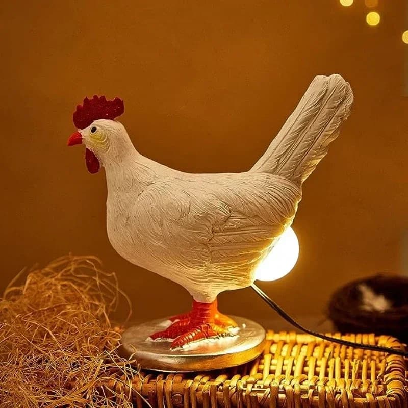 Veilleuses décoratives simulées d'animaux, décoration de pâques amusante pour la maison, fête de car