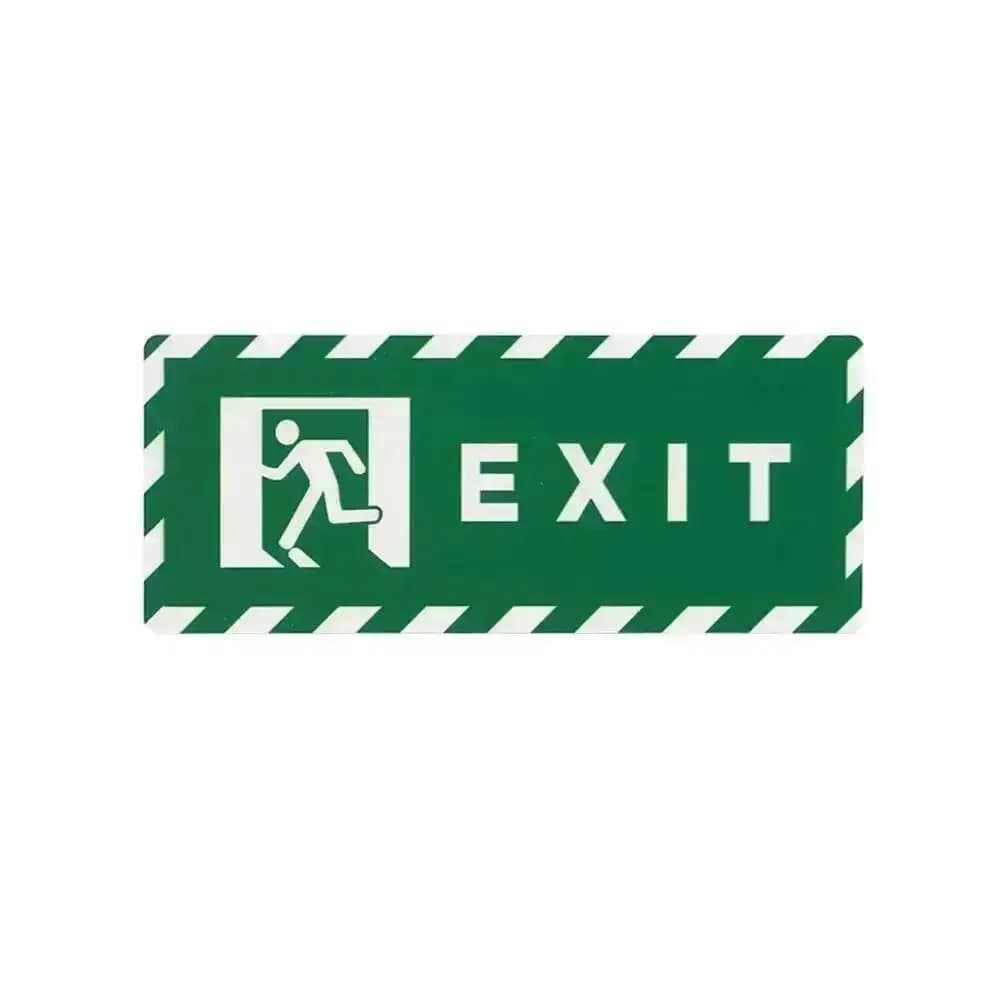 Enseigne acrylique personnalisée avec impression UV, plaque de lettres, sécurité murale, panneau de 