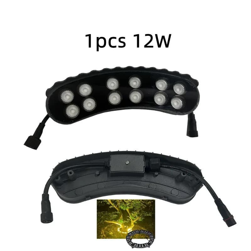 1pcs 12W Arbre Tenant La Lampe Extérieure IP65 Étanche Jardin Spot EDF Lampes Paysage Éclairage AC85