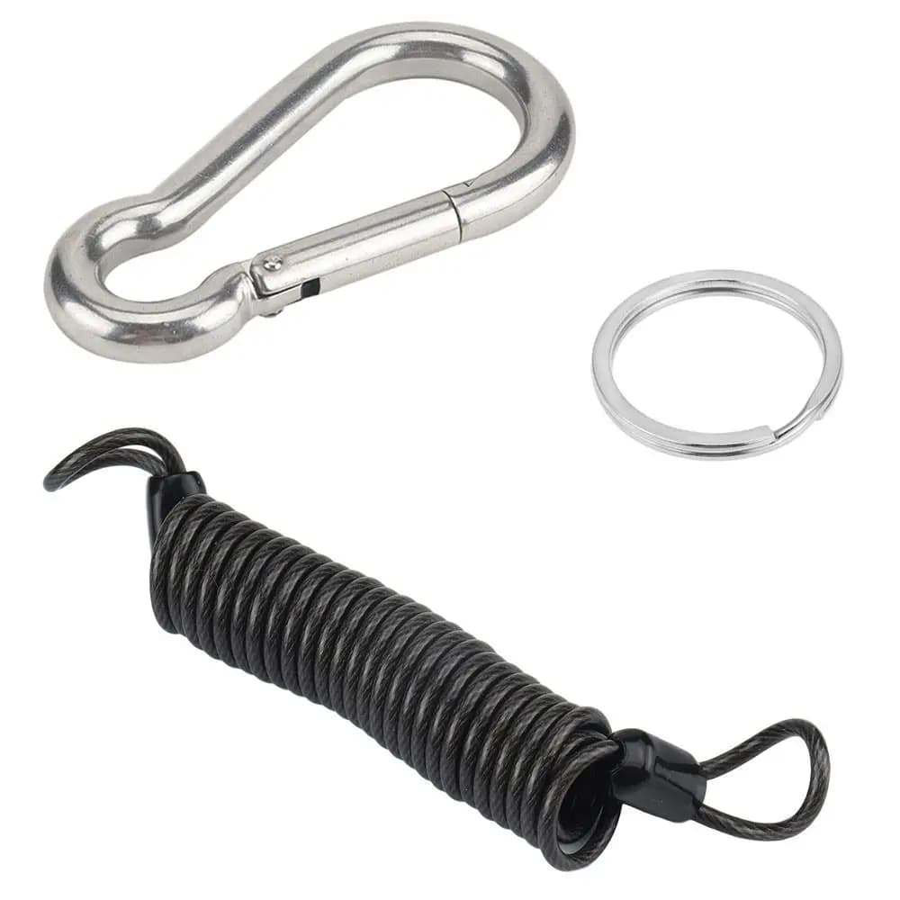 Câble de sécurité rétractable d'urgence pour remorque de camping-car, accessoires de remorque RV, co